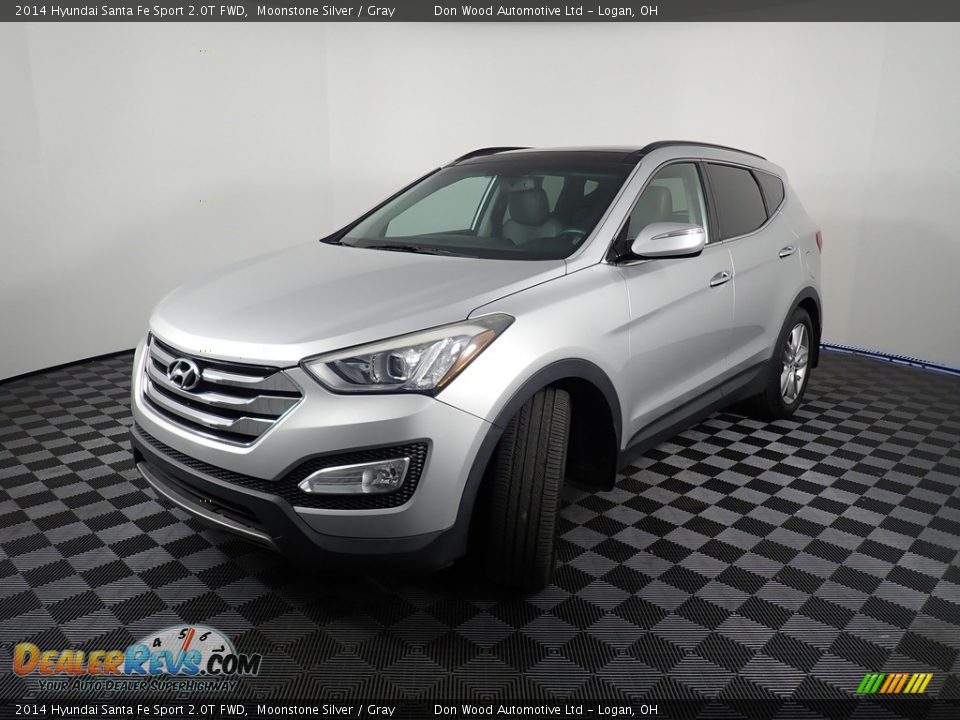 2014 Hyundai Santa Fe Sport 2.0T FWD Moonstone Silver / Gray Photo #11