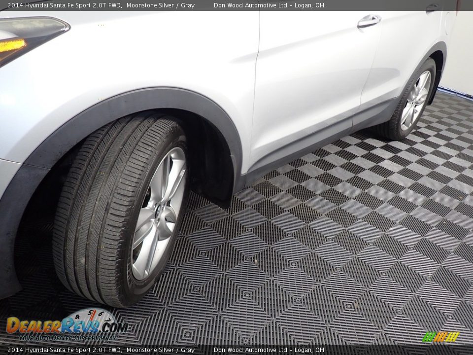 2014 Hyundai Santa Fe Sport 2.0T FWD Moonstone Silver / Gray Photo #12