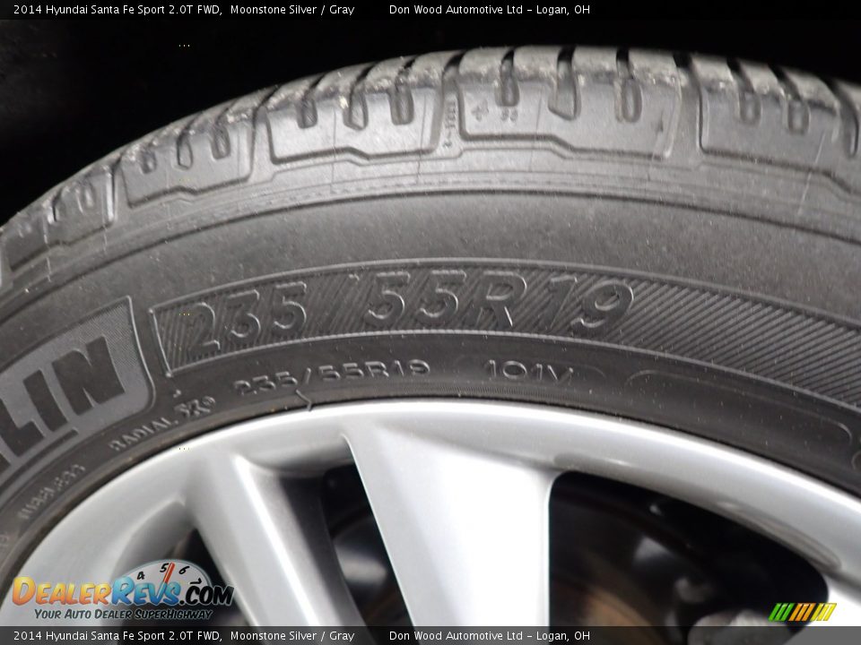 2014 Hyundai Santa Fe Sport 2.0T FWD Moonstone Silver / Gray Photo #22