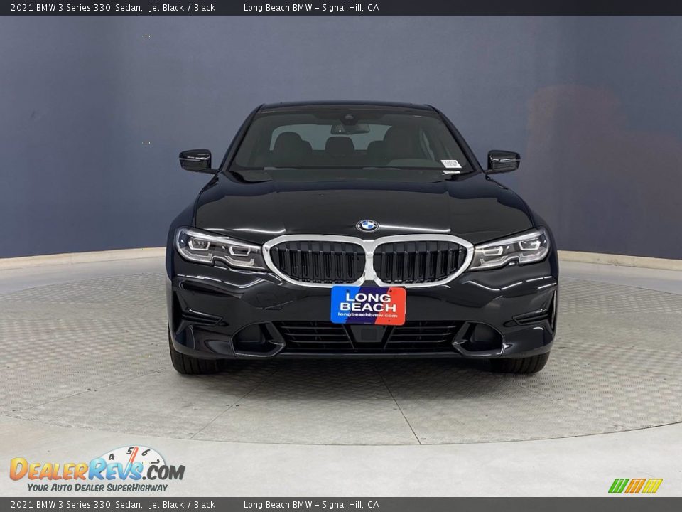 2021 BMW 3 Series 330i Sedan Jet Black / Black Photo #2