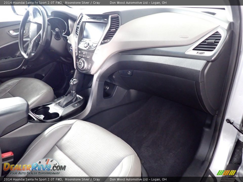 2014 Hyundai Santa Fe Sport 2.0T FWD Moonstone Silver / Gray Photo #27