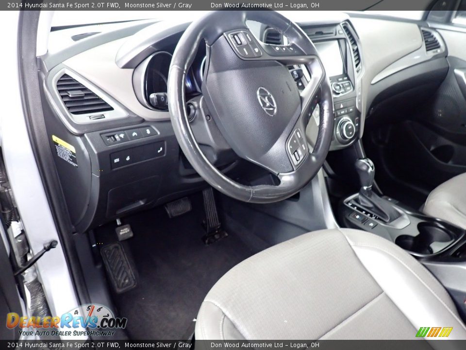 2014 Hyundai Santa Fe Sport 2.0T FWD Moonstone Silver / Gray Photo #32