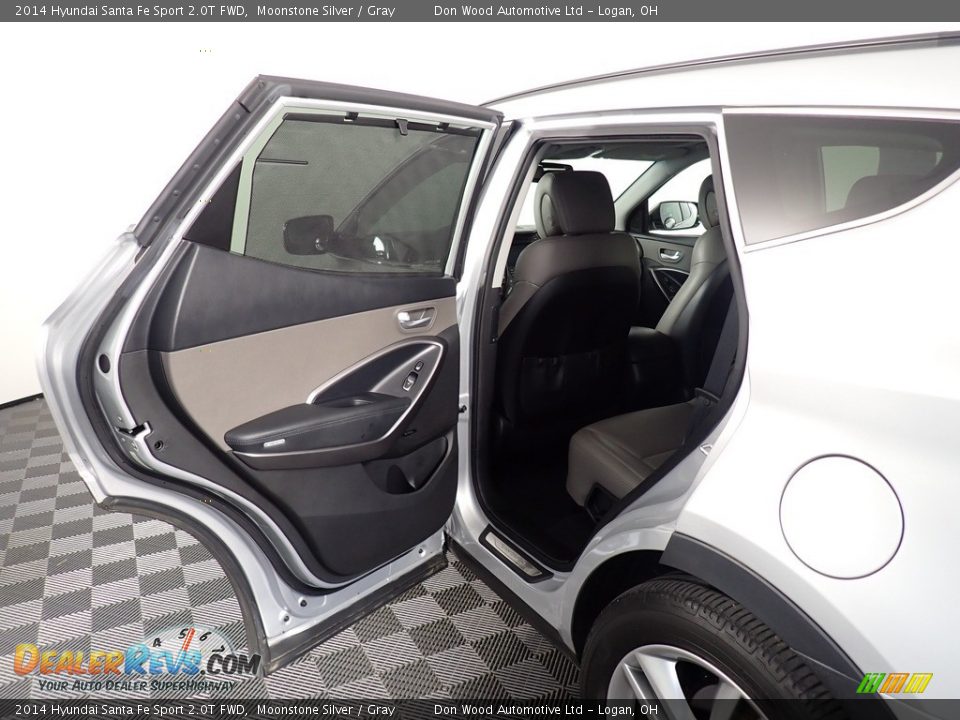 2014 Hyundai Santa Fe Sport 2.0T FWD Moonstone Silver / Gray Photo #34