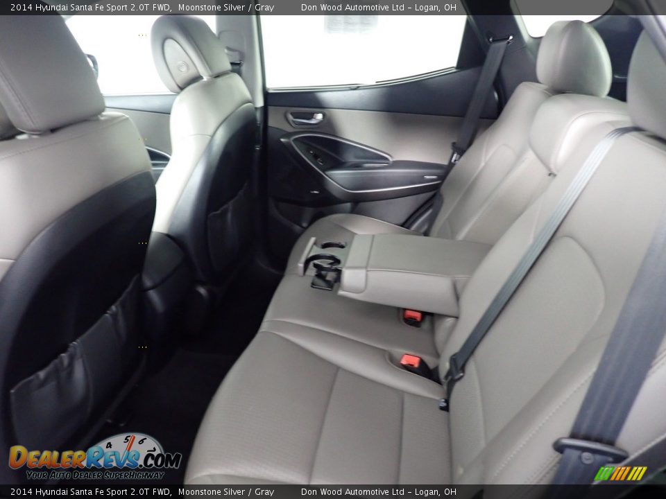 2014 Hyundai Santa Fe Sport 2.0T FWD Moonstone Silver / Gray Photo #35