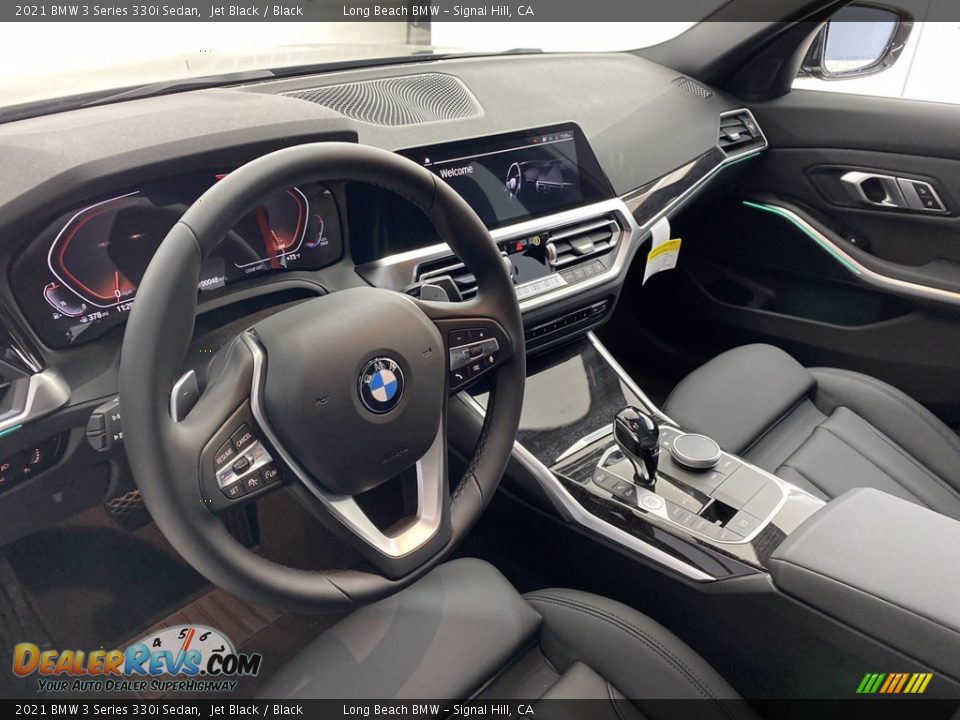 2021 BMW 3 Series 330i Sedan Jet Black / Black Photo #12