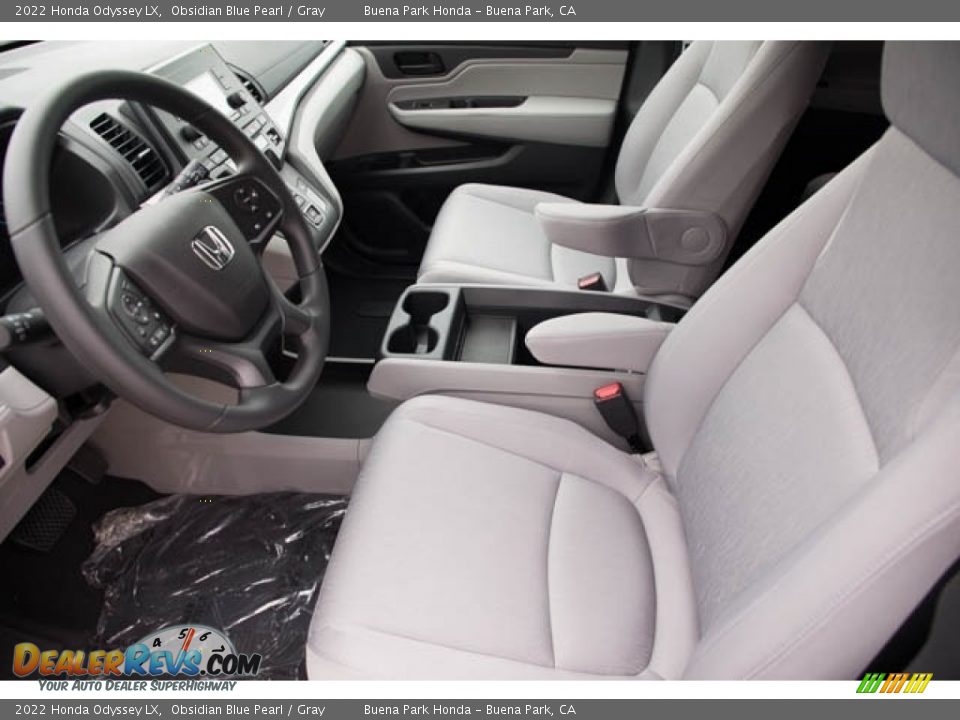 2022 Honda Odyssey LX Obsidian Blue Pearl / Gray Photo #15