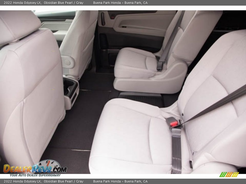 2022 Honda Odyssey LX Obsidian Blue Pearl / Gray Photo #16