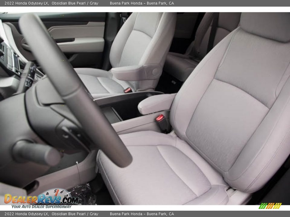 2022 Honda Odyssey LX Obsidian Blue Pearl / Gray Photo #25