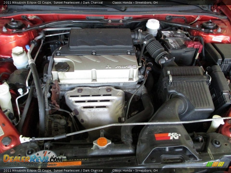 2011 Mitsubishi Eclipse GS Coupe 2.4 Liter SOHC 16-Valve MIVEC 4 Cylinder Engine Photo #13