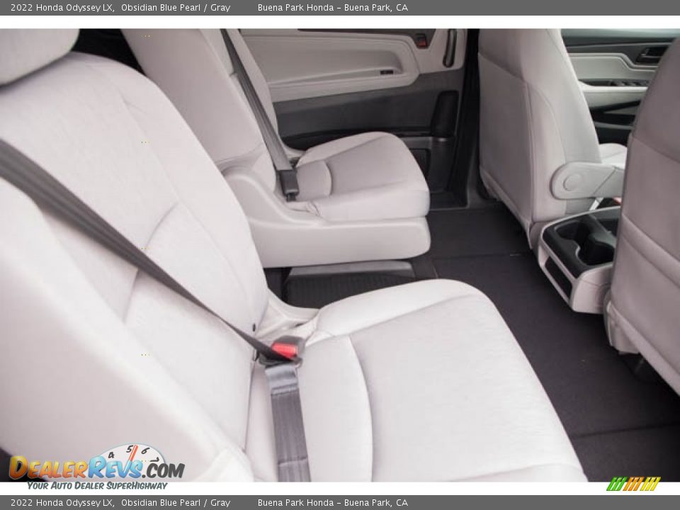 2022 Honda Odyssey LX Obsidian Blue Pearl / Gray Photo #30