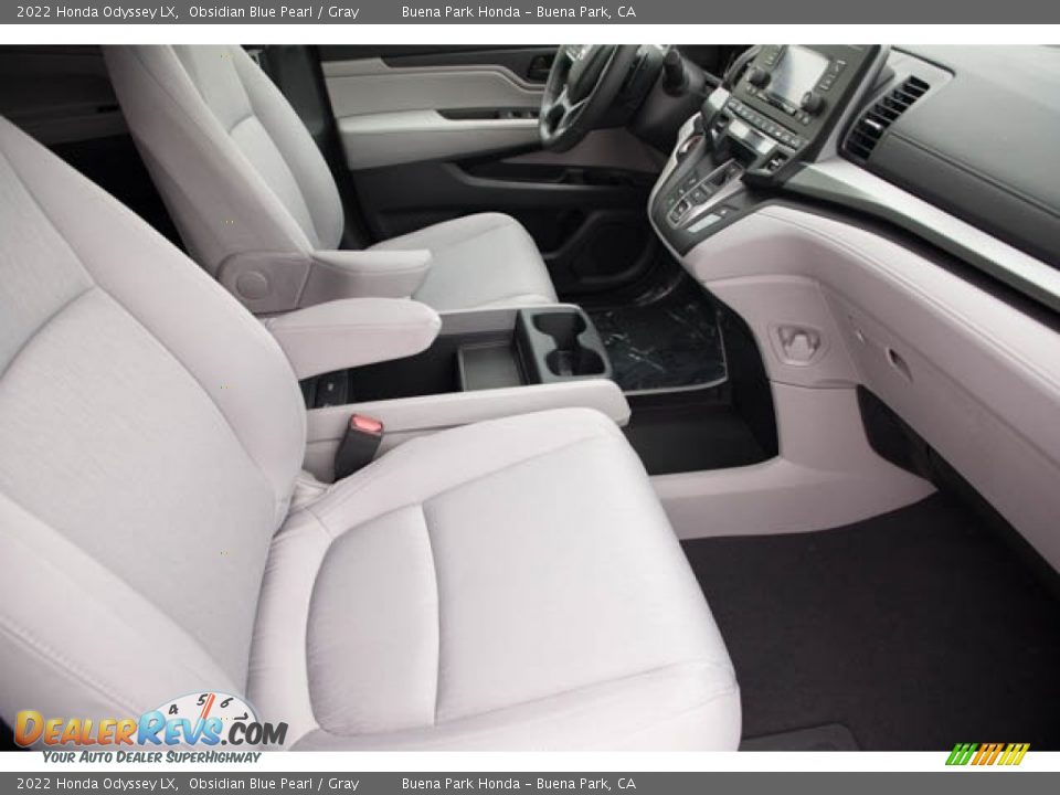 2022 Honda Odyssey LX Obsidian Blue Pearl / Gray Photo #32