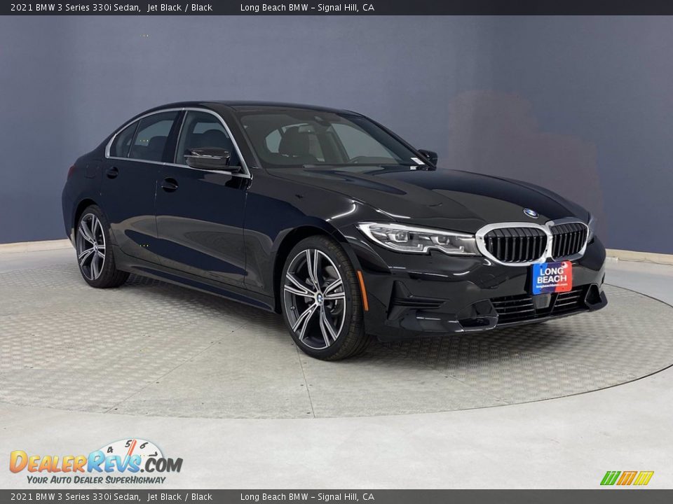 2021 BMW 3 Series 330i Sedan Jet Black / Black Photo #27