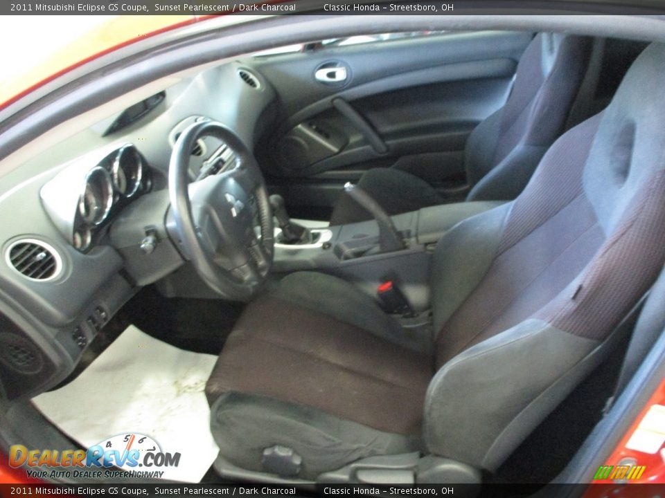 Front Seat of 2011 Mitsubishi Eclipse GS Coupe Photo #23