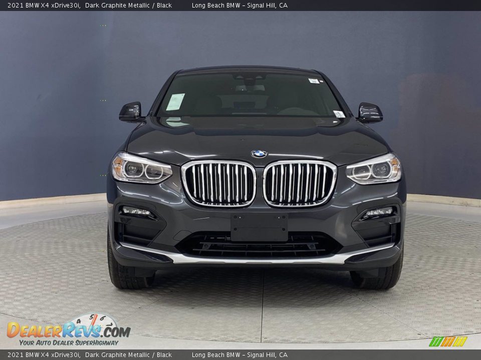 2021 BMW X4 xDrive30i Dark Graphite Metallic / Black Photo #2