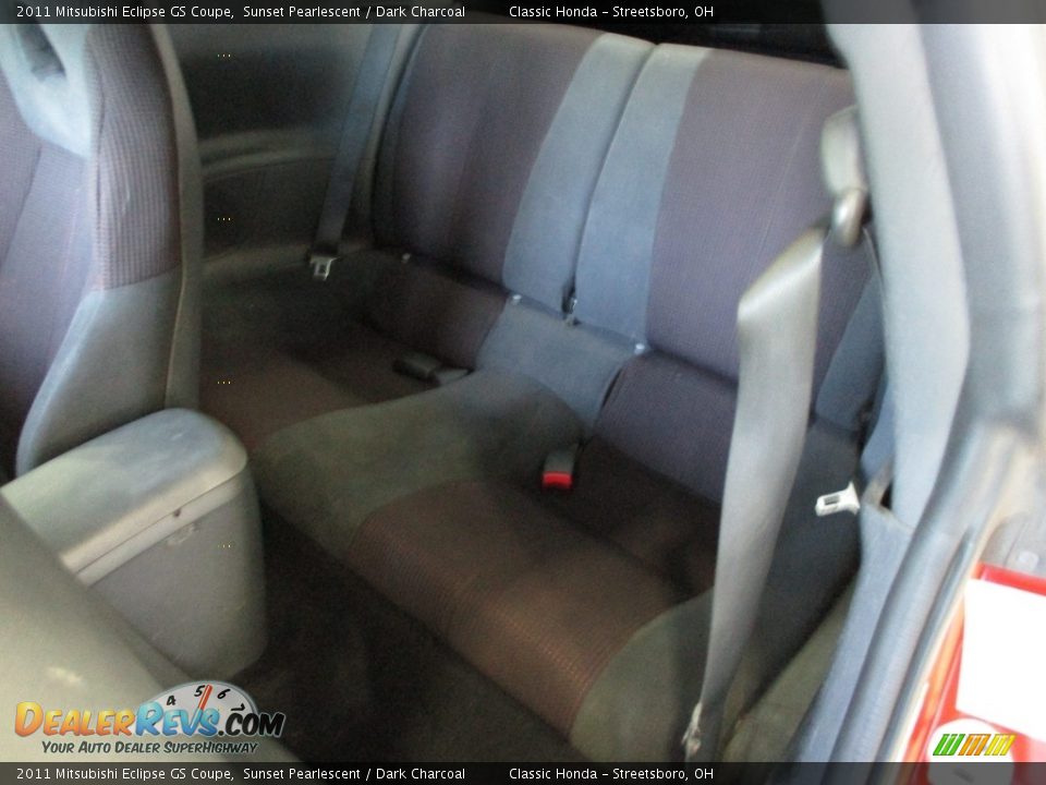 Rear Seat of 2011 Mitsubishi Eclipse GS Coupe Photo #24
