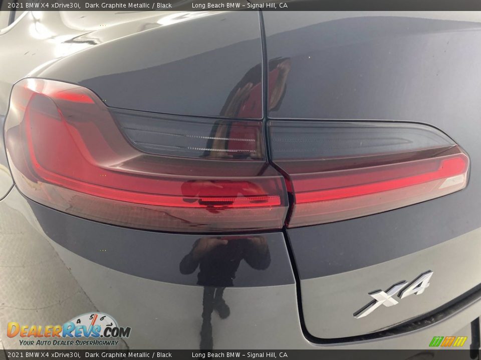 2021 BMW X4 xDrive30i Dark Graphite Metallic / Black Photo #6