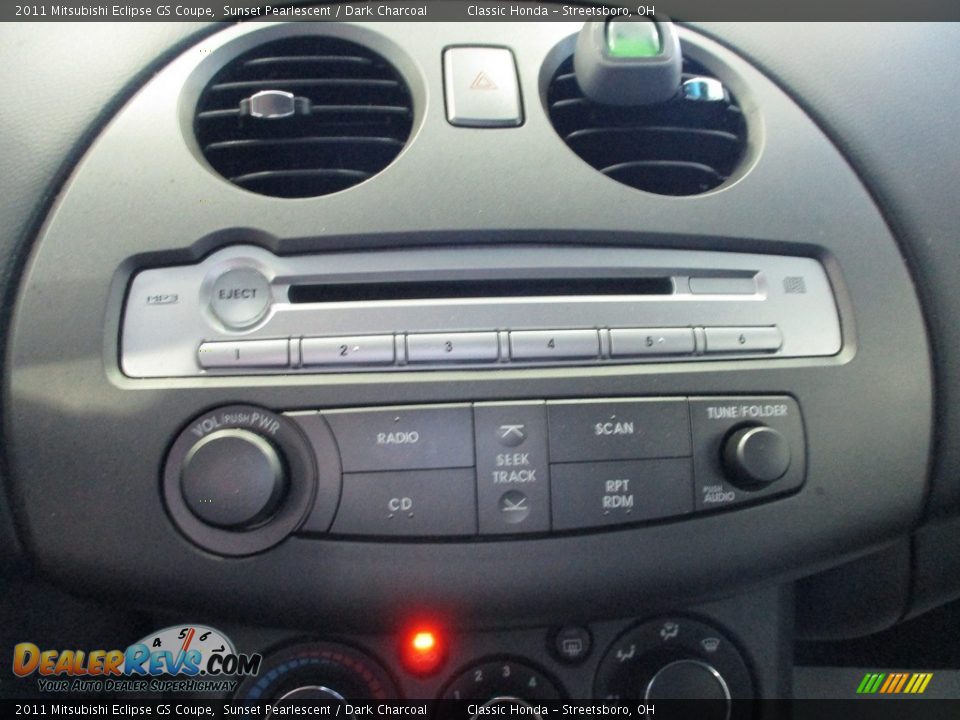 Audio System of 2011 Mitsubishi Eclipse GS Coupe Photo #29