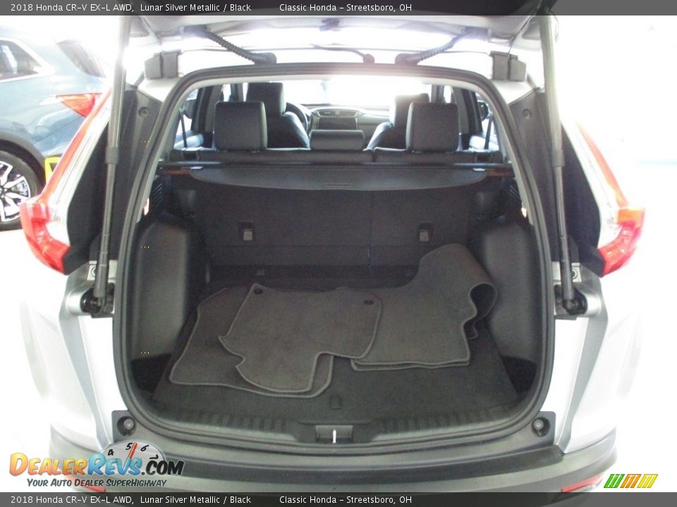 2018 Honda CR-V EX-L AWD Lunar Silver Metallic / Black Photo #12