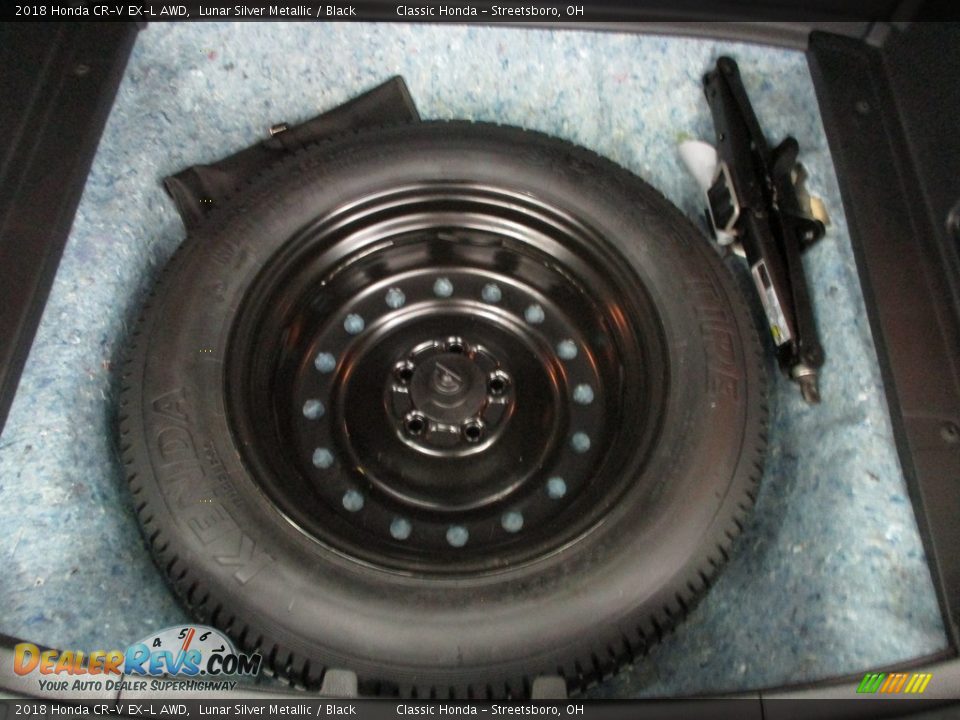 2018 Honda CR-V EX-L AWD Lunar Silver Metallic / Black Photo #13