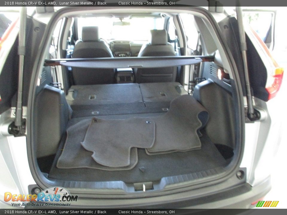 2018 Honda CR-V EX-L AWD Lunar Silver Metallic / Black Photo #14