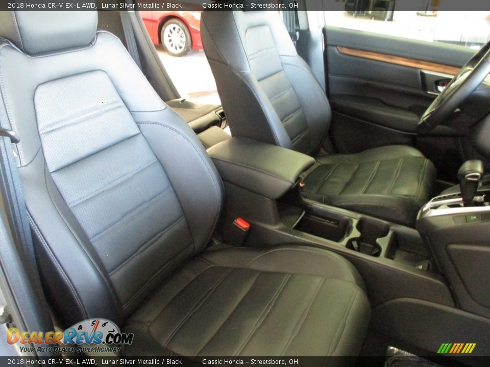 2018 Honda CR-V EX-L AWD Lunar Silver Metallic / Black Photo #19