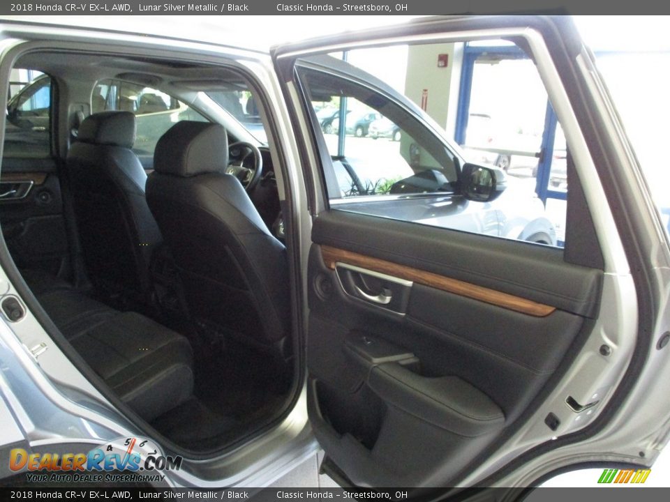 2018 Honda CR-V EX-L AWD Lunar Silver Metallic / Black Photo #20