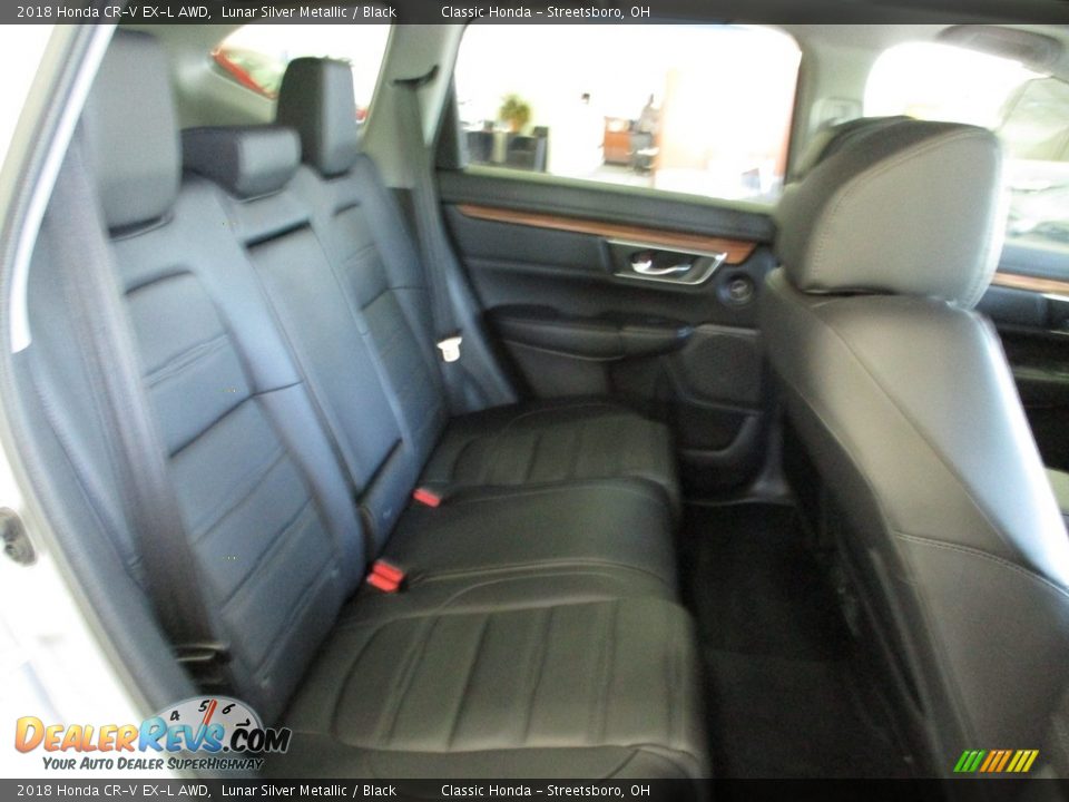 2018 Honda CR-V EX-L AWD Lunar Silver Metallic / Black Photo #21