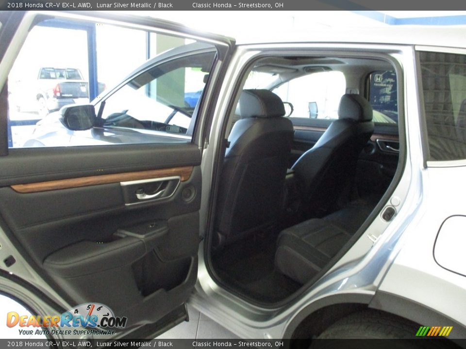 2018 Honda CR-V EX-L AWD Lunar Silver Metallic / Black Photo #22