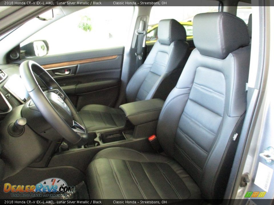 2018 Honda CR-V EX-L AWD Lunar Silver Metallic / Black Photo #27