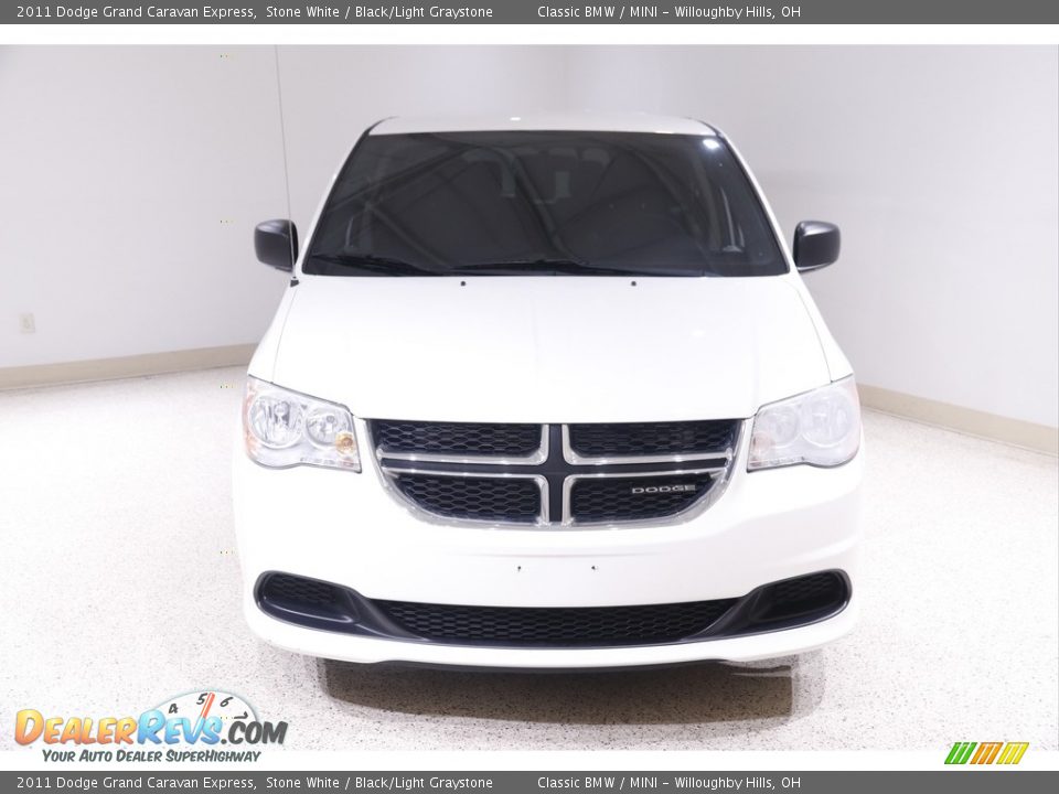 2011 Dodge Grand Caravan Express Stone White / Black/Light Graystone Photo #2