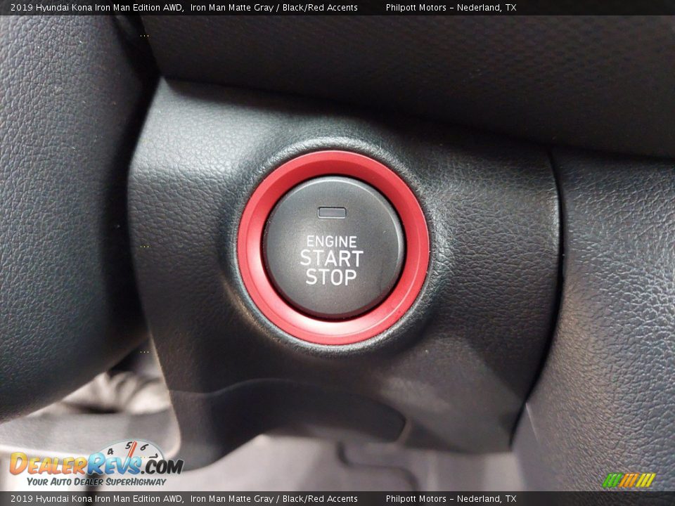 Controls of 2019 Hyundai Kona Iron Man Edition AWD Photo #20