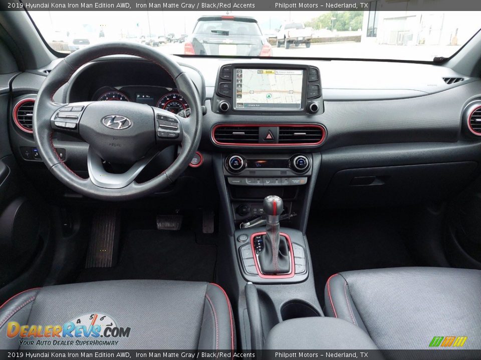 Front Seat of 2019 Hyundai Kona Iron Man Edition AWD Photo #24