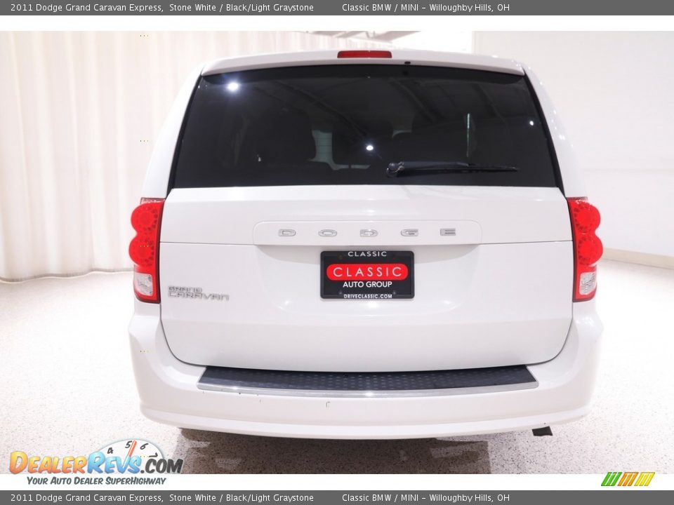 2011 Dodge Grand Caravan Express Stone White / Black/Light Graystone Photo #18