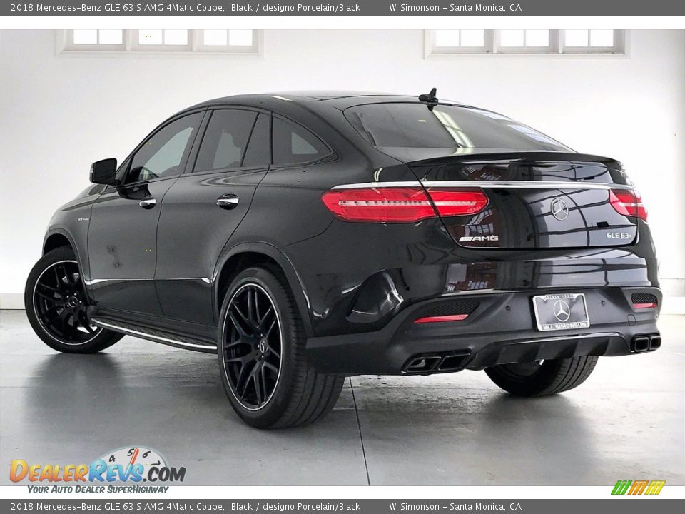 2018 Mercedes-Benz GLE 63 S AMG 4Matic Coupe Black / designo Porcelain/Black Photo #10