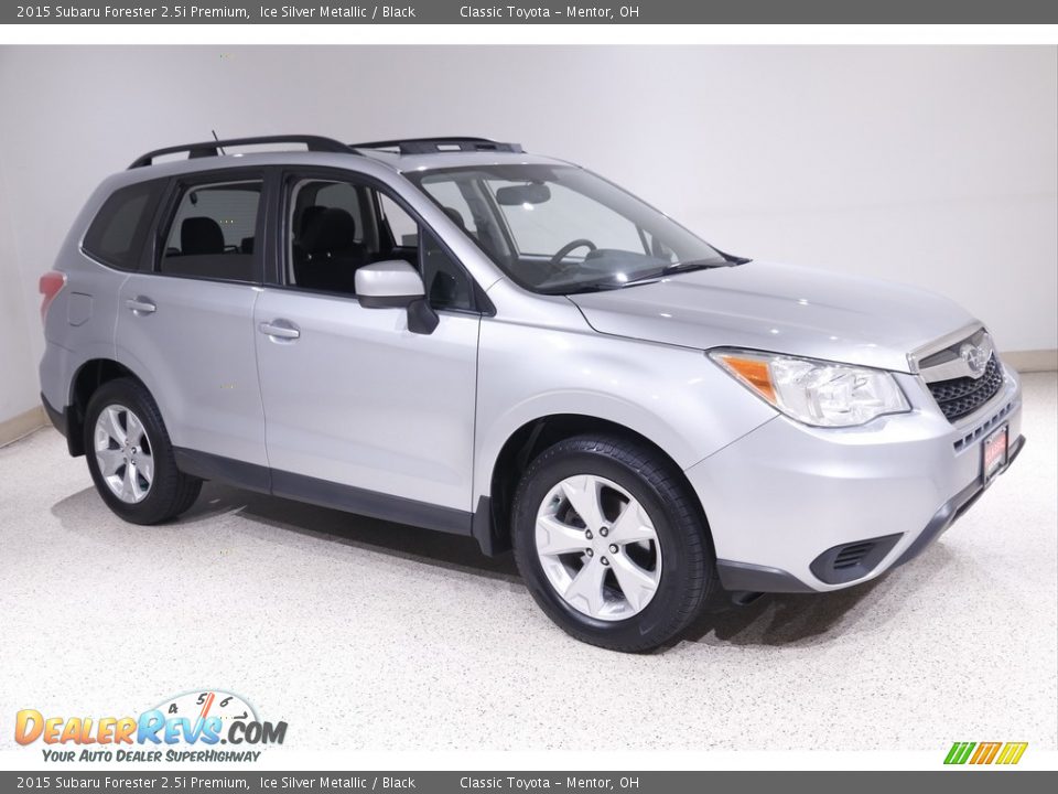 2015 Subaru Forester 2.5i Premium Ice Silver Metallic / Black Photo #1
