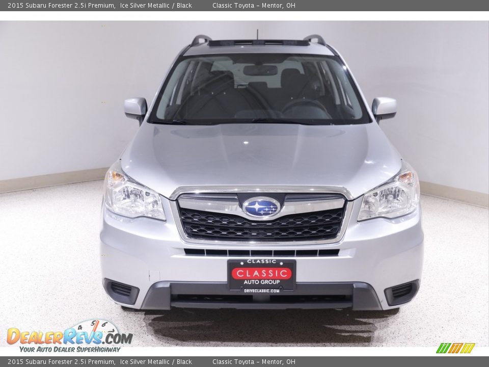 2015 Subaru Forester 2.5i Premium Ice Silver Metallic / Black Photo #2