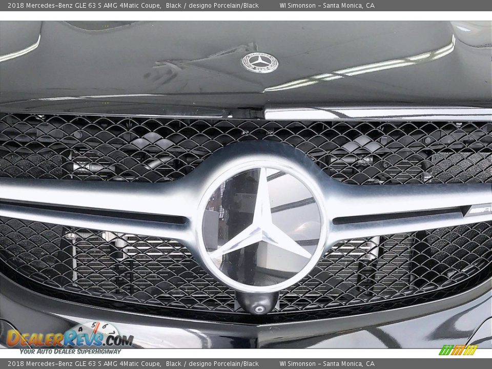 2018 Mercedes-Benz GLE 63 S AMG 4Matic Coupe Black / designo Porcelain/Black Photo #30