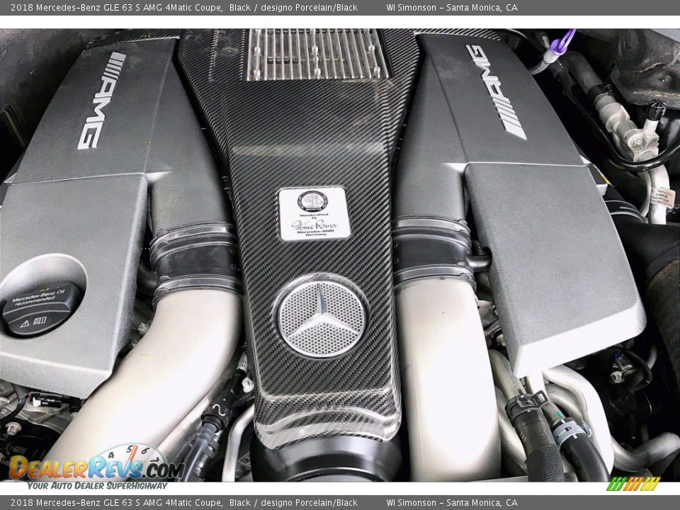 2018 Mercedes-Benz GLE 63 S AMG 4Matic Coupe Black / designo Porcelain/Black Photo #32