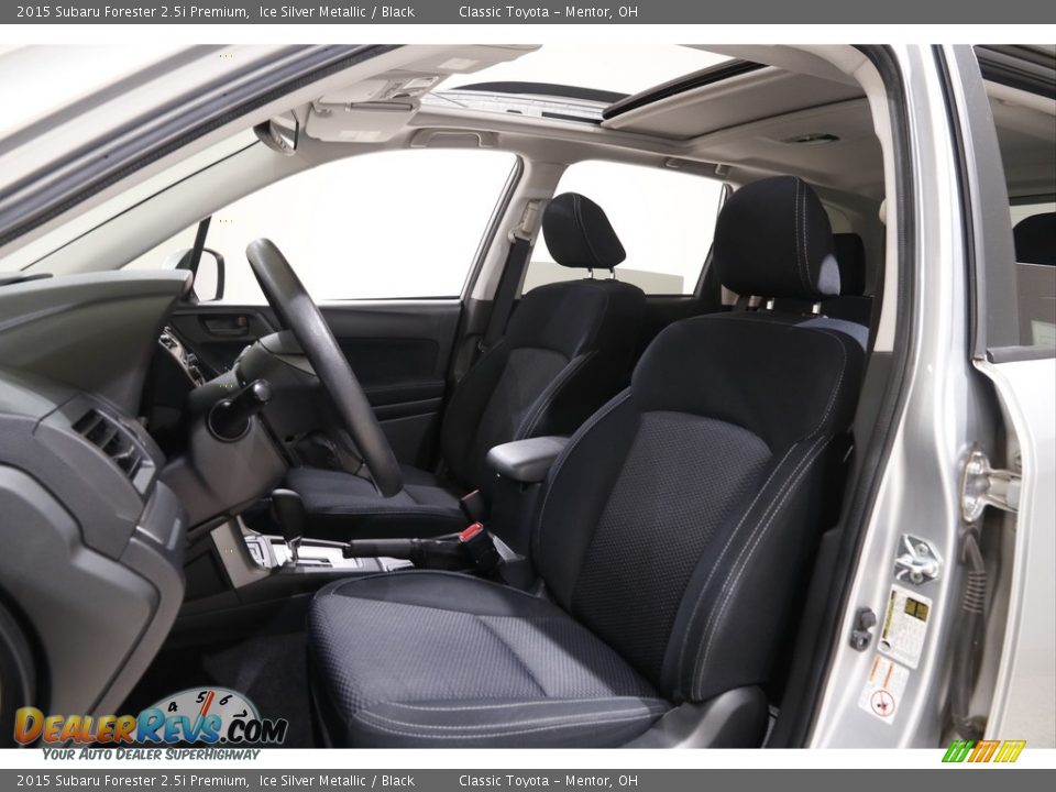 2015 Subaru Forester 2.5i Premium Ice Silver Metallic / Black Photo #5