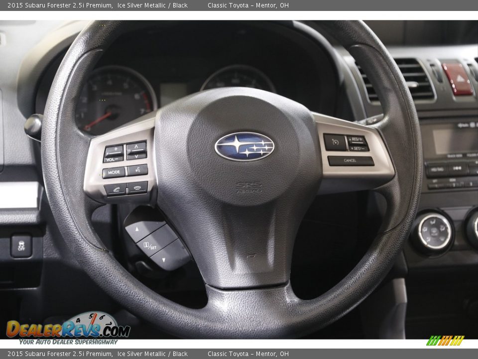 2015 Subaru Forester 2.5i Premium Ice Silver Metallic / Black Photo #7