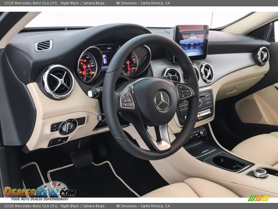 Sahara Beige Interior - 2018 Mercedes-Benz GLA 250 Photo #4