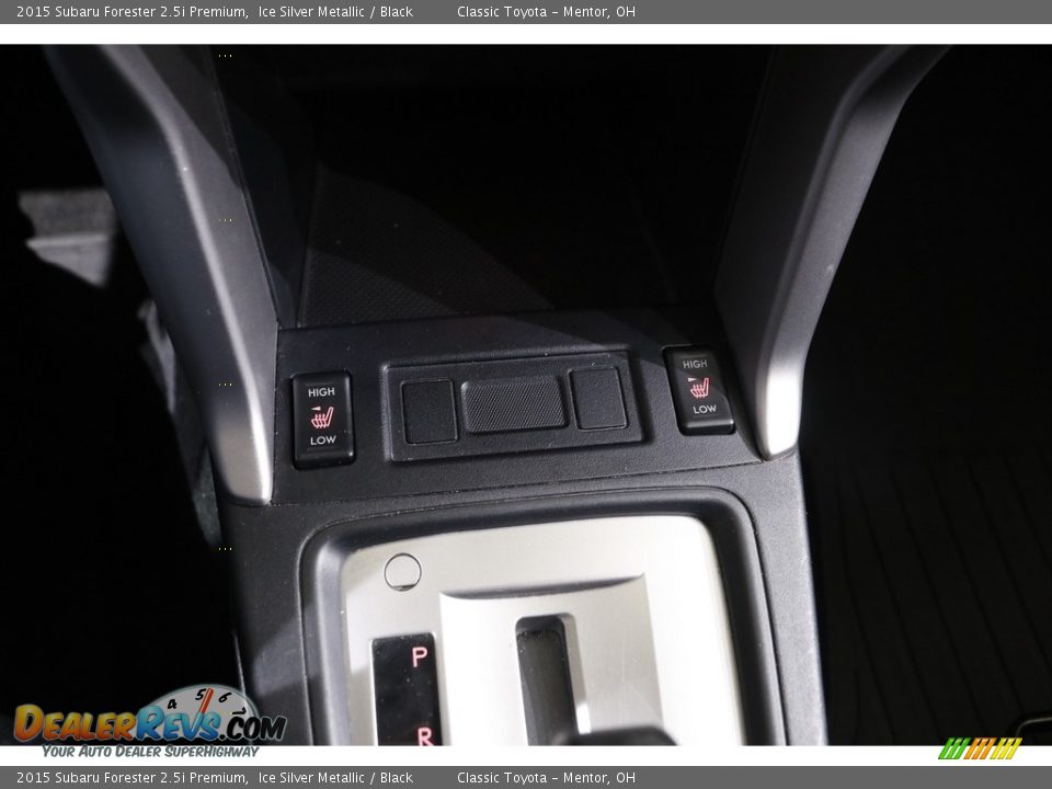2015 Subaru Forester 2.5i Premium Ice Silver Metallic / Black Photo #18