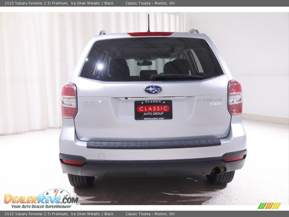 2015 Subaru Forester 2.5i Premium Ice Silver Metallic / Black Photo #22