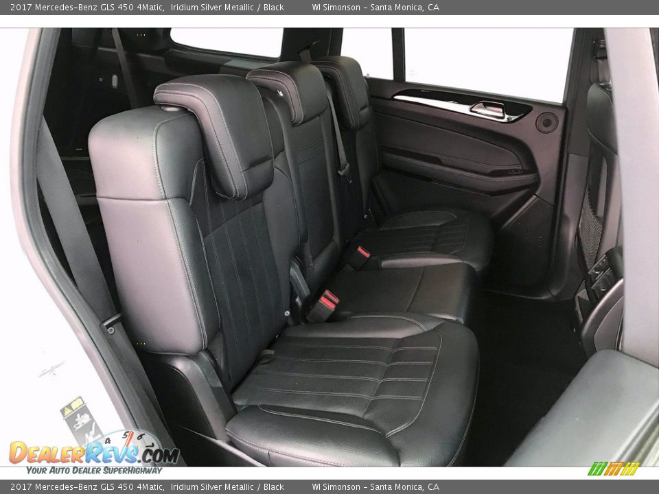 Rear Seat of 2017 Mercedes-Benz GLS 450 4Matic Photo #19