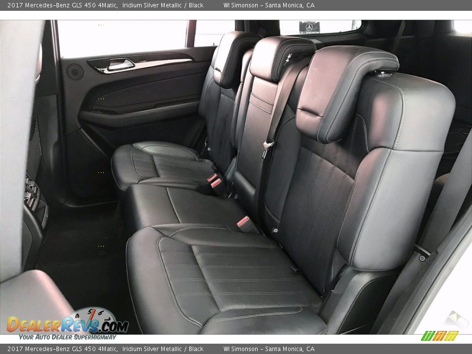 Rear Seat of 2017 Mercedes-Benz GLS 450 4Matic Photo #20