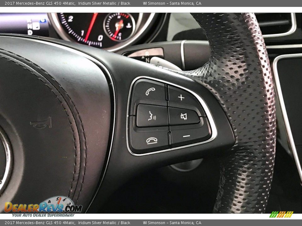 Controls of 2017 Mercedes-Benz GLS 450 4Matic Photo #22