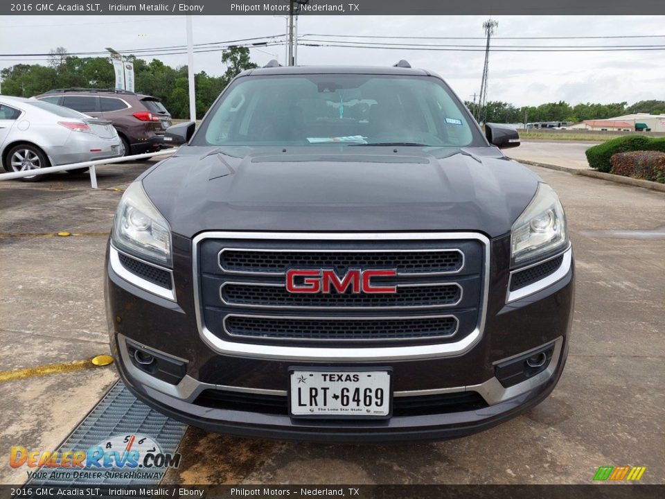 2016 GMC Acadia SLT Iridium Metallic / Ebony Photo #9