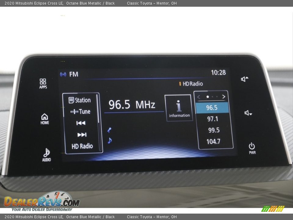 2020 Mitsubishi Eclipse Cross LE Octane Blue Metallic / Black Photo #10
