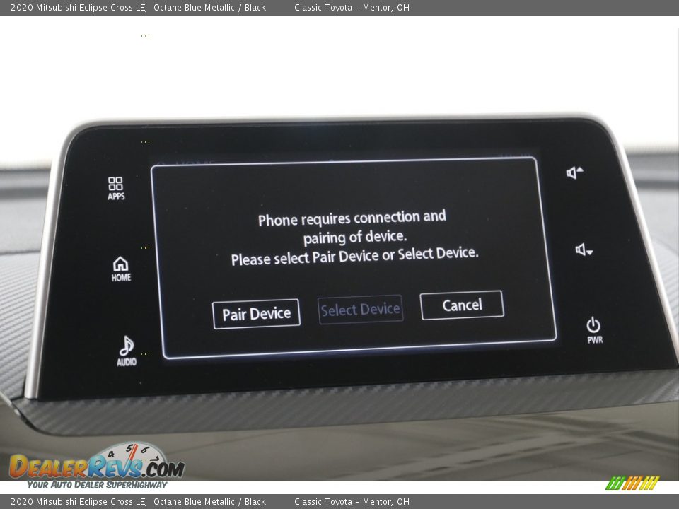 2020 Mitsubishi Eclipse Cross LE Octane Blue Metallic / Black Photo #11