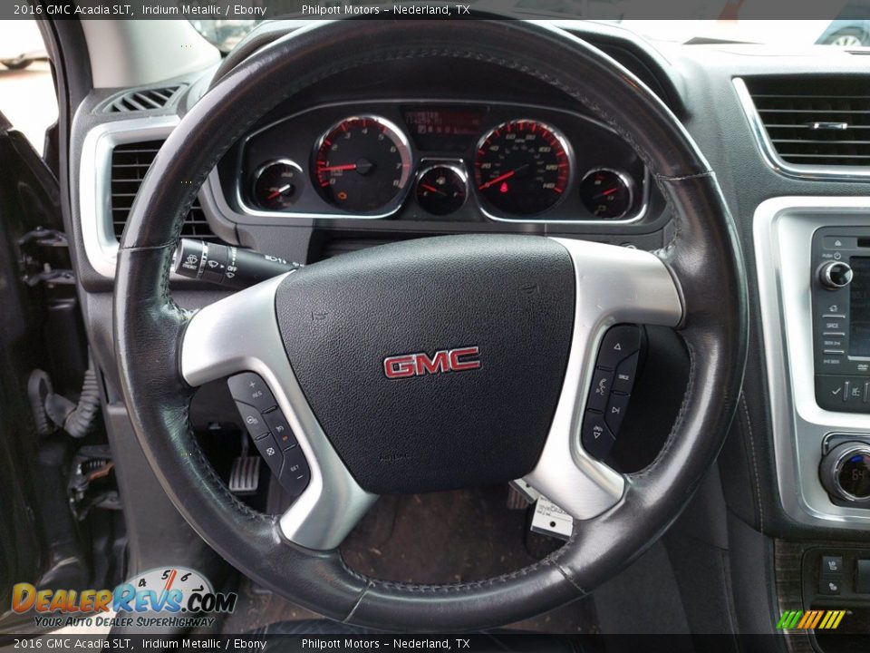 2016 GMC Acadia SLT Steering Wheel Photo #15